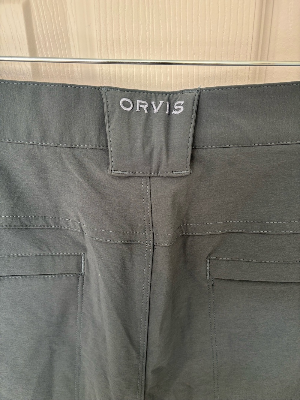 Orvis Women’s Size 16 Gray Hiking Pants Outdoor Travel Utility Straight Leg - Picture 6 of 16